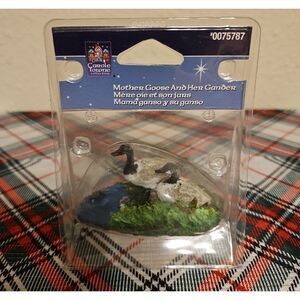 Lemax Mother Goose and Her Gander Mini Figurine Village Accessory